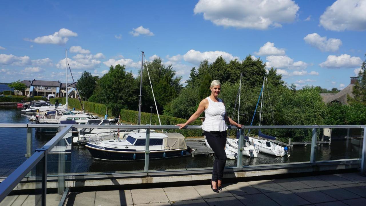 Schiphuis Giethoorn/Wanneperveen Villa Dış mekan fotoğraf